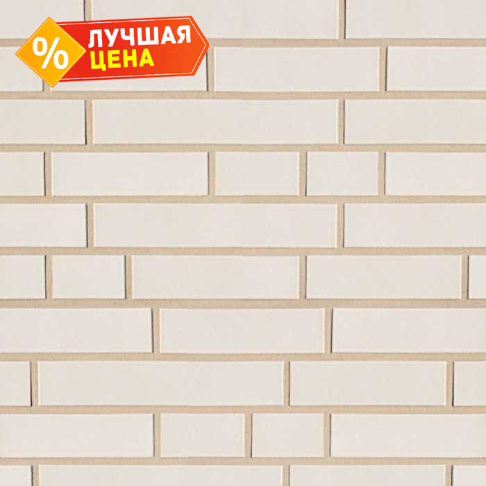 Клинкерная плитка ABC Weiss 300 гладкая, 240х71х10 мм